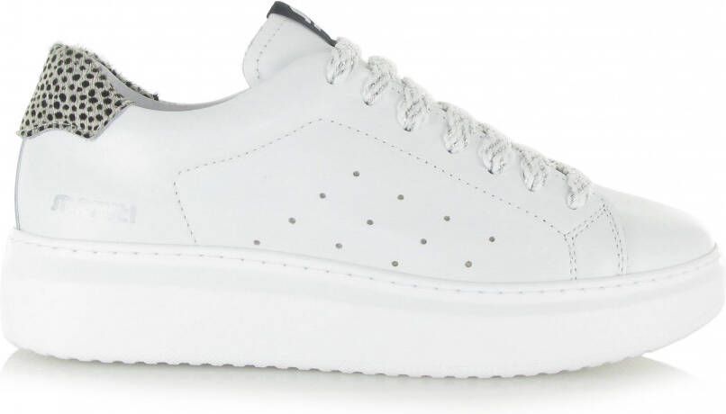 Maruti Claire Lage sneakers Leren Sneaker Dames Wit - Foto 5