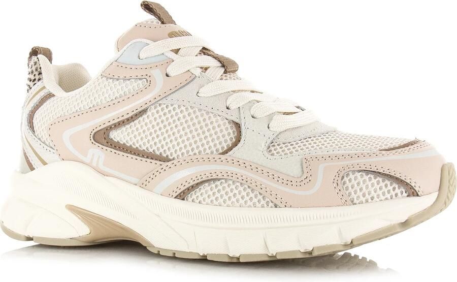 Maruti Novi Leath V17 Sneakers Offwhite Beige Leer en Textiel Dames Offwhite Beige - Foto 11