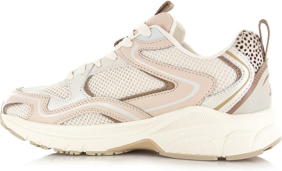 Maruti Novi Leath V17 Sneakers Offwhite Beige Leer en Textiel Dames Offwhite Beige - Foto 12