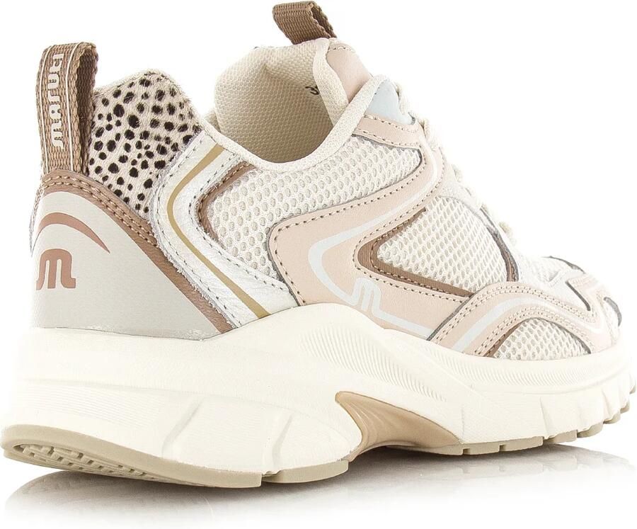 Maruti Novi Leath V17 Sneakers Offwhite Beige Leer en Textiel Dames Offwhite Beige - Foto 10