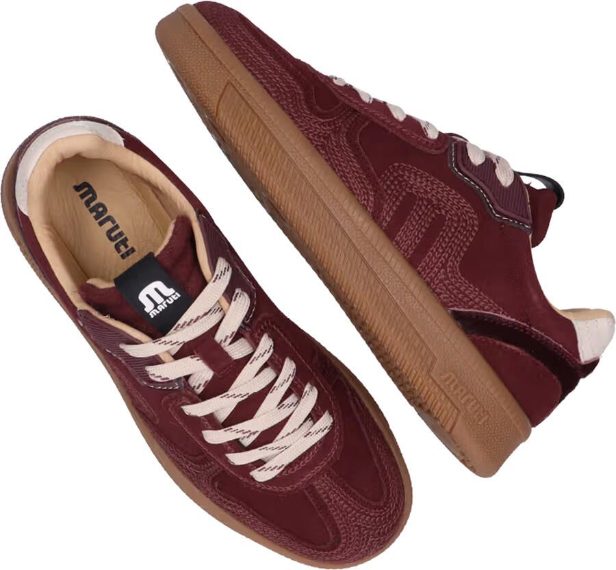 Maruti Bordo Suede Dames Sneakers Yale 66.1844.05-F36 - Foto 14