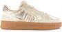 Maruti Yale Suede taupe gold sneakers Goud Leer Lage sneakers - Thumbnail 3