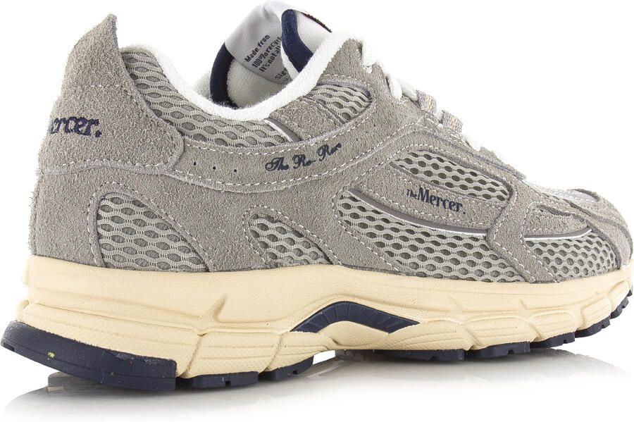 MERCER AMSTERDAM Lage Sneakers The Re-run Americana H Maat: 45 Materiaal: Suède Kleur: Grijs - Foto 4
