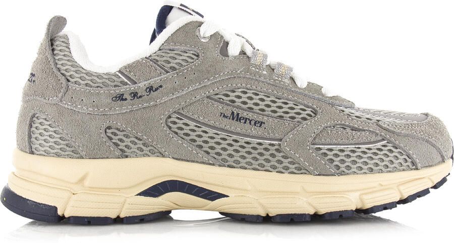 MERCER AMSTERDAM Lage Sneakers The Re-run Americana H Maat: 40 Materiaal: Suède Kleur: Grijs - Foto 2