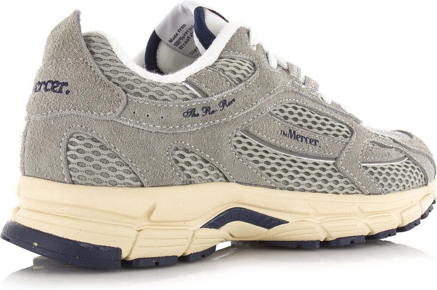 MERCER AMSTERDAM Lage Sneakers The Re-run Americana H Maat: 40 Materiaal: Suède Kleur: Grijs - Foto 4