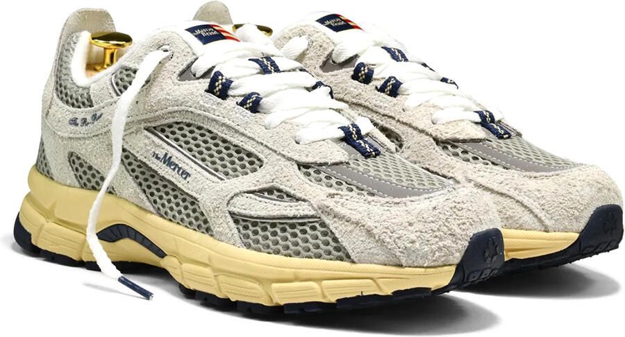 MERCER AMSTERDAM Lage Sneakers The Re-run Americana H Suède Gebroken wit - Foto 9