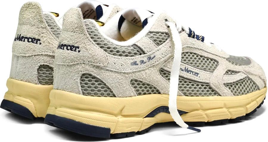 MERCER AMSTERDAM Lage Sneakers The Re-run Americana H Suède Gebroken wit - Foto 10