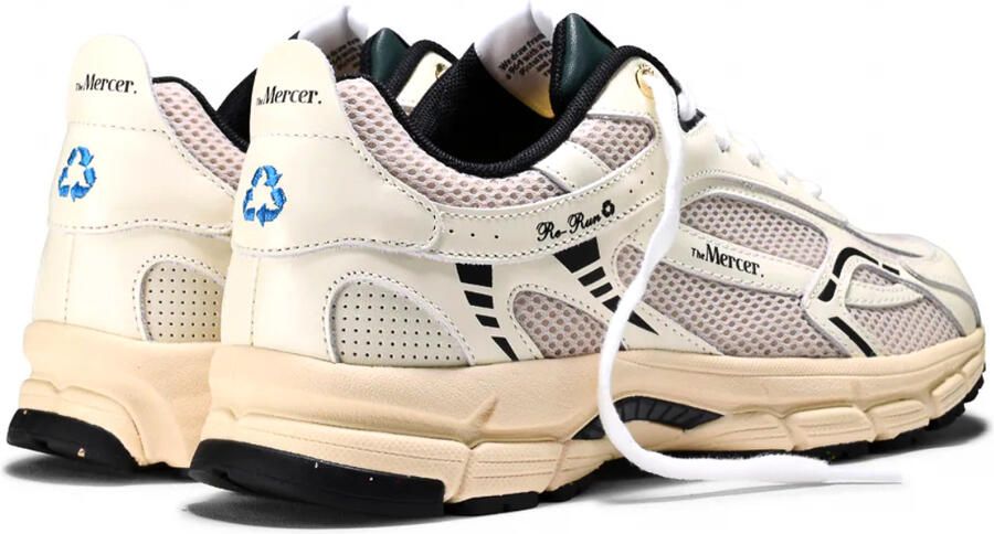 MERCER AMSTERDAM Lage Sneakers The Re-run Classic Maat: 39 Materiaal: Leatherlook Kleur: Beige - Foto 10