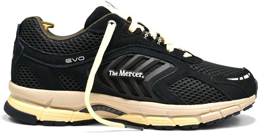 MERCER AMSTERDAM Lage Sneakers Heren The Re-run Evo Suède Zwart - Foto 3