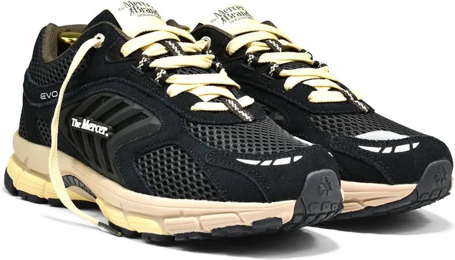 MERCER AMSTERDAM Lage Sneakers Heren The Re-run Evo Suède Zwart - Foto 5
