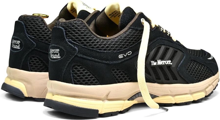 MERCER AMSTERDAM Lage Sneakers Heren The Re-run Evo Suède Zwart - Foto 6
