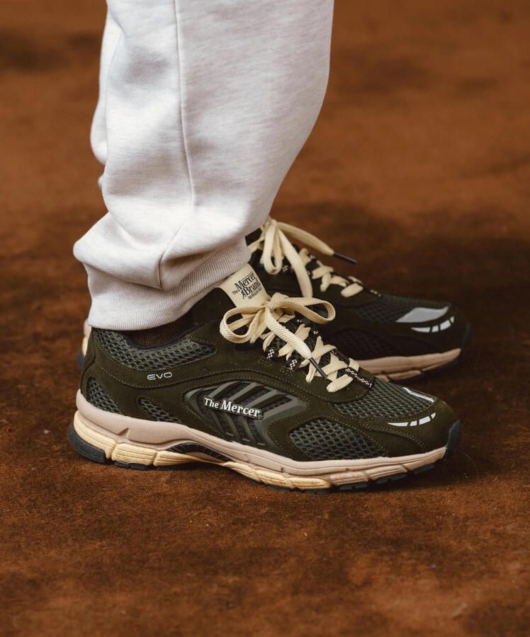 Mercer Amsterdam Mercer The Re-Run EVO Nubuck army green Nubuck Unisex - Foto 4