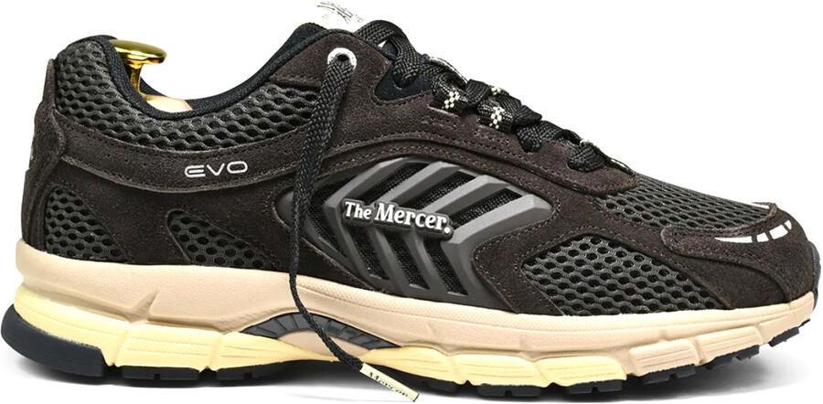 MERCER AMSTERDAM Lage Sneakers Heren The Re-run Evo Suède Bruin - Foto 4
