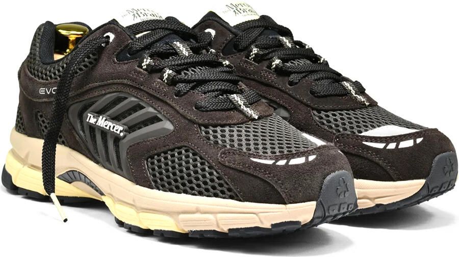 MERCER AMSTERDAM Lage Sneakers Heren The Re-run Evo Suède Bruin - Foto 5