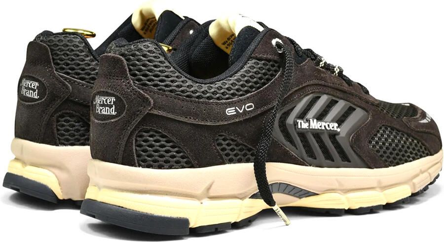 MERCER AMSTERDAM Lage Sneakers Heren The Re-run Evo Suède Bruin - Foto 6