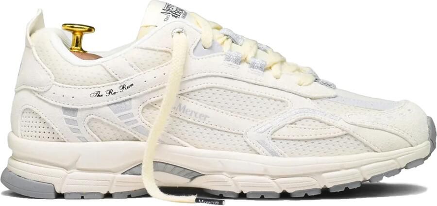 MERCER AMSTERDAM Lage Sneakers Dames The Re-run Vintage Maat: 42 Materiaal: Suède Kleur: Beige
