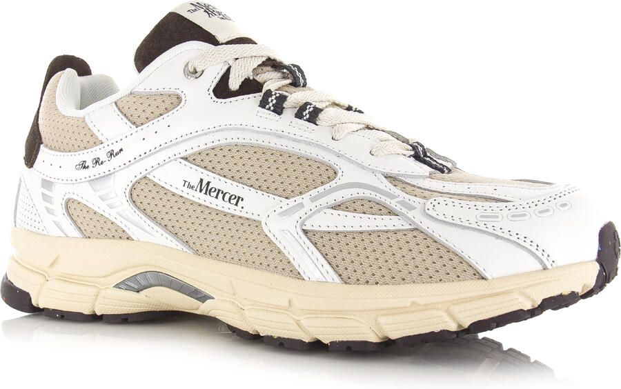 MERCER AMSTERDAM Lage Sneakers Dames The Re-run Vintage Maat: 38 Materiaal: Mesh Kleur: Wit - Foto 4