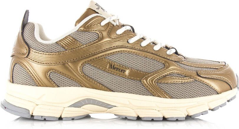 Mercer Amsterdam Mercer Re-Run High Frequency bruin Mesh Lage sneakers Dames