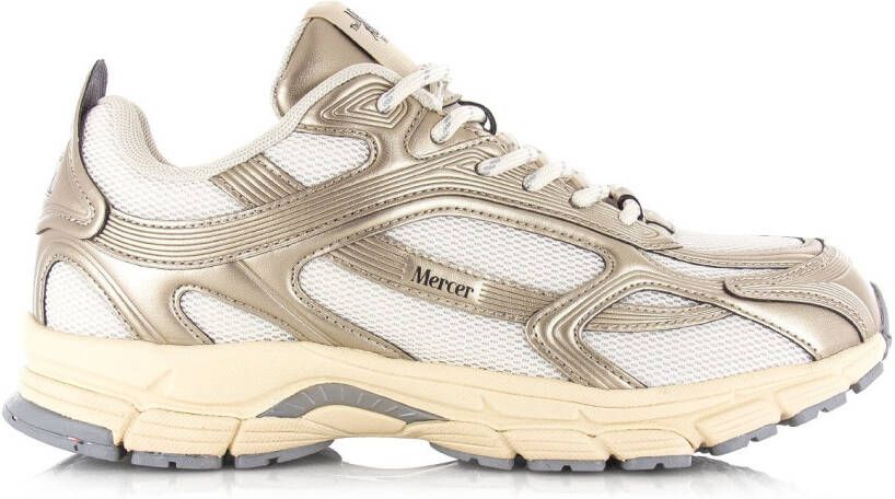 Mercer Amsterdam Mercer Re-Run High Frequency goud Mesh Lage sneakers Dames - Foto 3