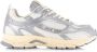 Mercer Amsterdam Mercer Re-Run High Frequency silver Zilver Mesh Lage sneakers Dames - Thumbnail 3