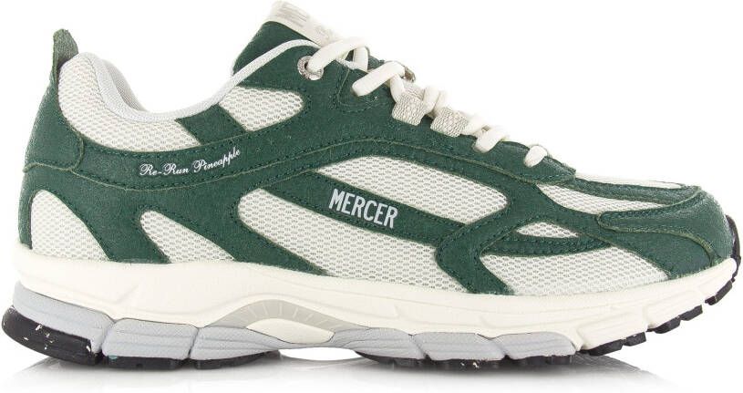 Mercer Amsterdam Mercer The Re-Run Pineapple 2.0 groen Mesh Lage sneakers - Foto 2