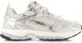 Mercer Amsterdam Mercer The Re-Run Pineapple 2.0 zilver Mesh Lage sneakers Dames - Thumbnail 19