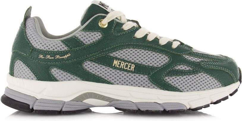 Mercer Amsterdam The Re-Run Pineapple green Groen Mesh Lage sneakers Unisex - Foto 3