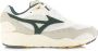 Mizuno Contender sneakers wit groen Suede Unisex - Thumbnail 4