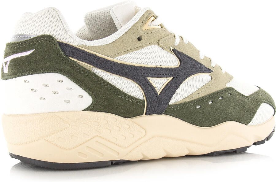 MIZUNO Lage Sneakers Heren Contender Maat: 44 Materiaal: Textiel Kleur: Groen - Foto 11