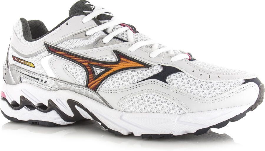 Mizuno Wave MG4 Sneakers Heren White Artisan s Gold Galaxy Silver - Foto 12