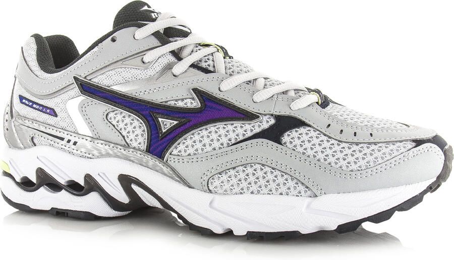 Mizuno Wave MG4 Sneakers Heren Cloudscape Royal Lila Galaxy Silver - Foto 3