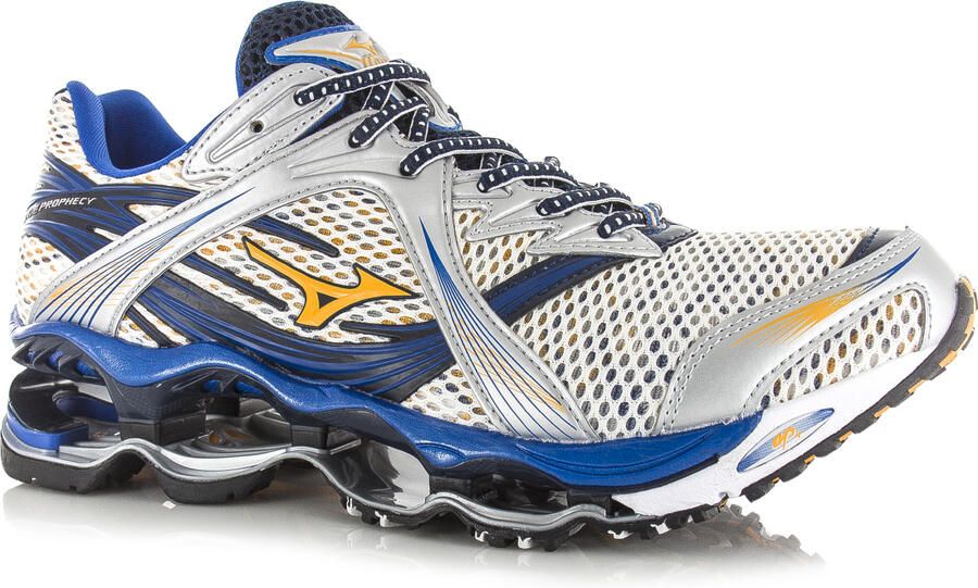 Mizuno Wave Prophecy 1 Artisans Gold Mesh Unisex - Foto 4