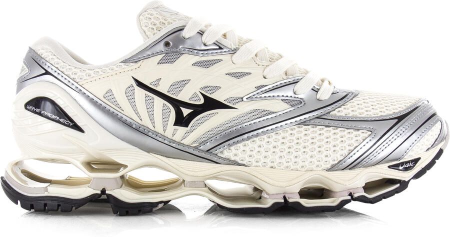 MIZUNO Lage Sneakers Wave Prophecy Ls Mesh Creme - Foto 4