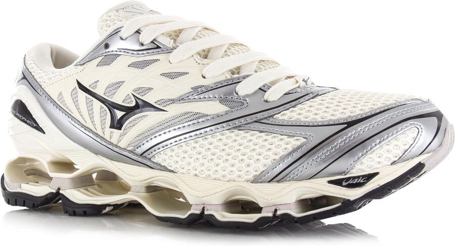 MIZUNO Lage Sneakers Wave Prophecy Ls Mesh Creme - Foto 7