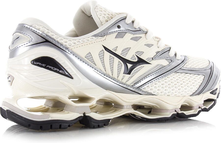 MIZUNO Lage Sneakers Wave Prophecy Ls Mesh Creme - Foto 6