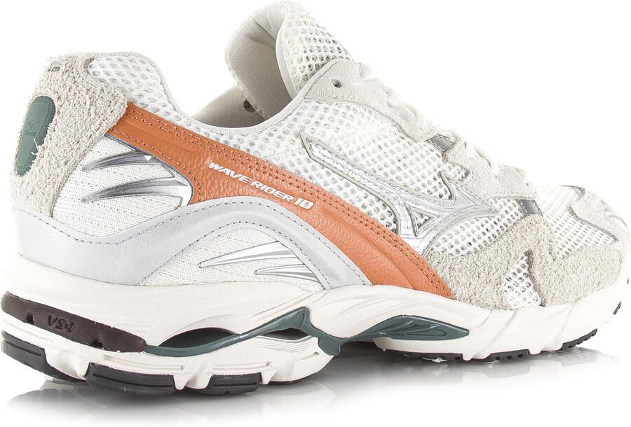 Mizuno Wave Rider 10 Snow White Dawn Mesh Unisex - Foto 10