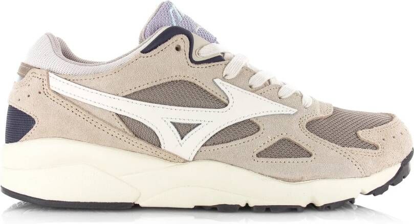 Mizuno Sky Medal sneakers kaki wit Suede Heren - Foto 4