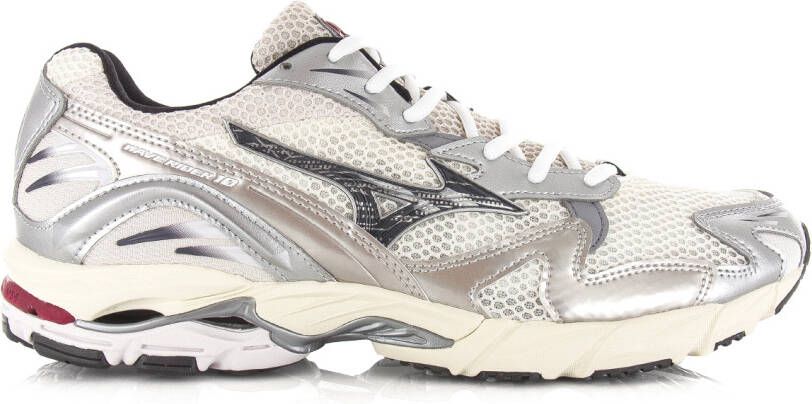 Mizuno Wave Rider 10 | Snow White Mesh Unisex