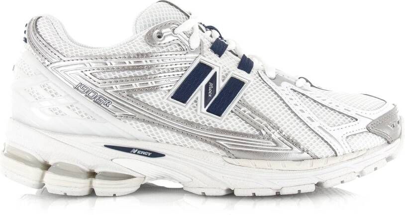New Balance 1906R White NB Navy Silver Mesh Unisex - Foto 5