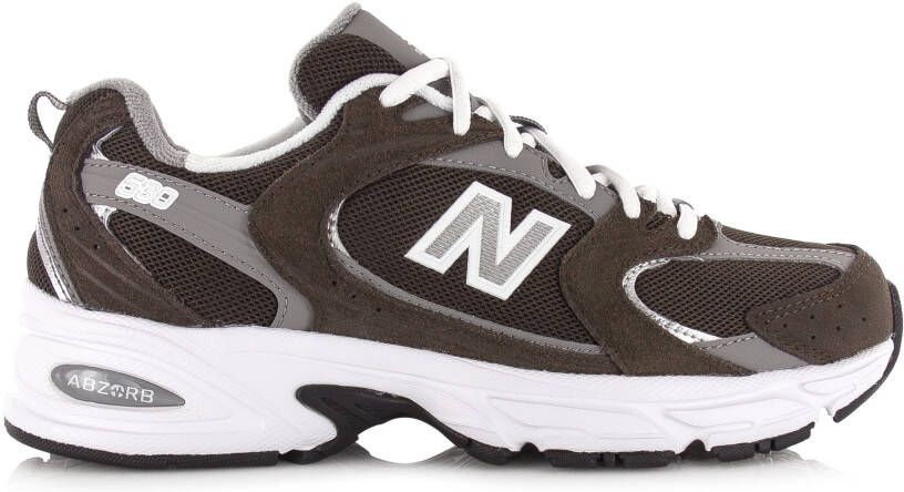New Balance 530 Rich Earth Bruin Mesh Lage sneakers Unisex - Foto 4