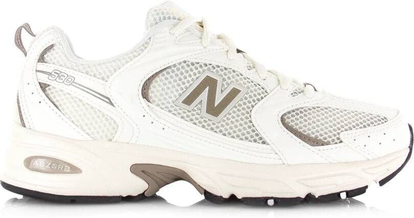 New Balance 530 sea salt arid stone Wit Mesh Lage sneakers Unisex