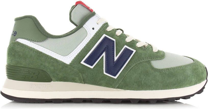 New Balance 574 Groen Suede Lage sneakers Unisex