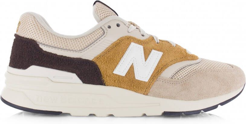 New Balance "997h Zeezout Houtwolf Sneakers" Beige Heren - Foto 4