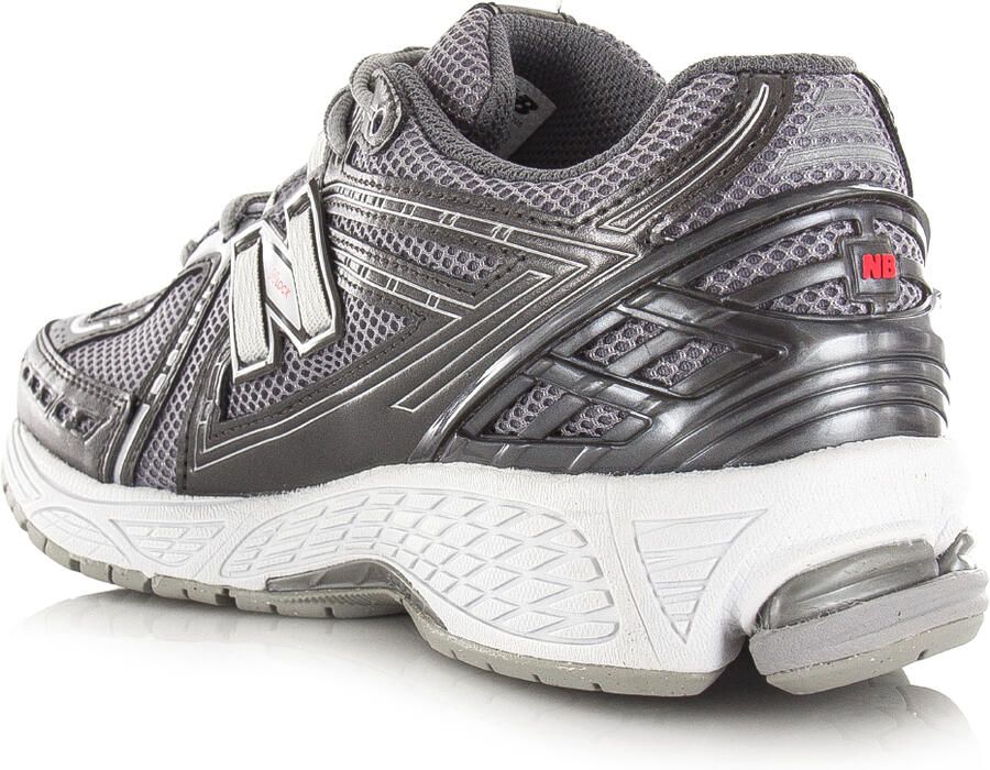 New Balance 1906R Black Metallic Red Mesh Unisex - Foto 4