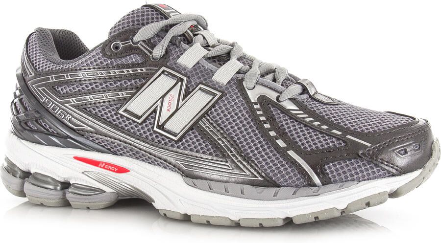 New Balance 1906R Black Metallic Red Mesh Unisex - Foto 6