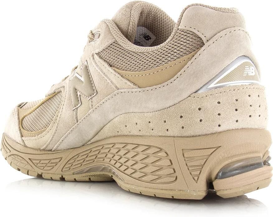 New Balance 2002R Sneakers Heren Beige Synthetisch Textil - Foto 4