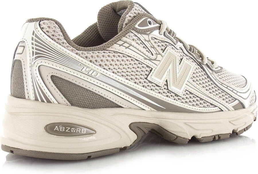 New Balance 740 mesh sneakers beige grijsbruin - Foto 9
