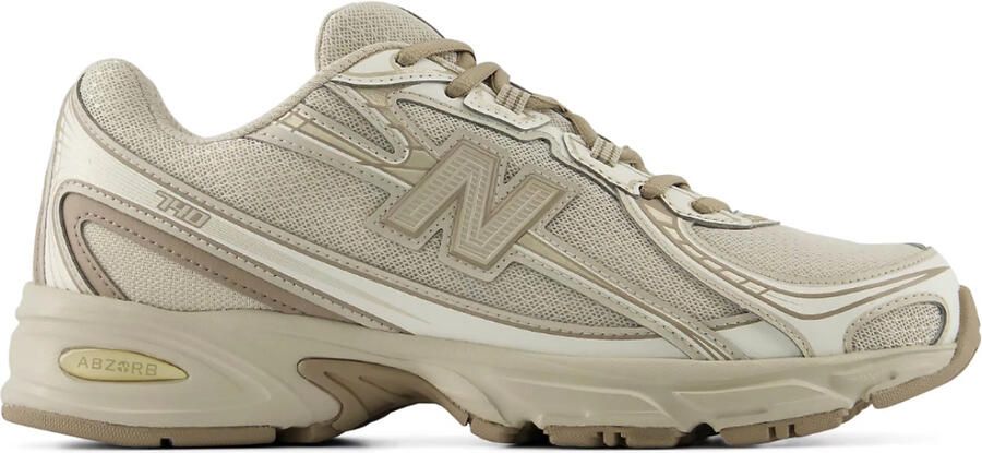 New Balance 740 Sneakers Bruin Mesh Synthetisch