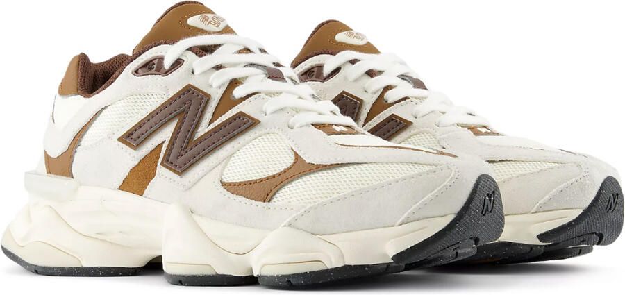 New Balance 9060 Breakfast Tea Angora Suede Unisex - Foto 4