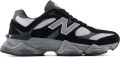 New Balance 9060 slate grey black Suede Unisex - Grijs